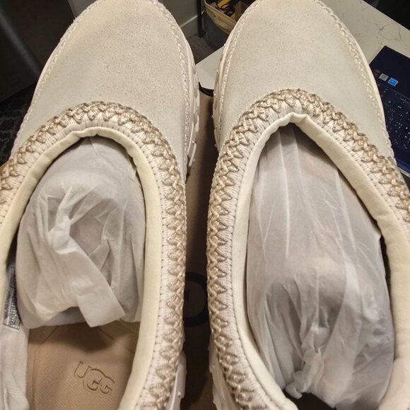 Ugg Venture Daze 1155650 Cream / Jasmine Suede Slip Ons Mens Size 12 NEW - Picture 8 of 16